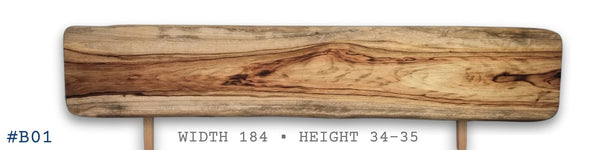 Live Edge Headboard