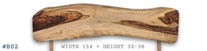 Live Edge Headboard