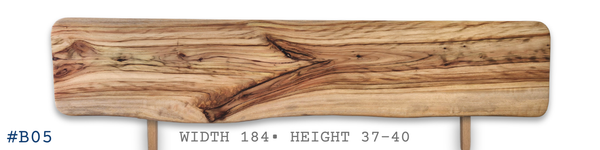 Live Edge Headboard