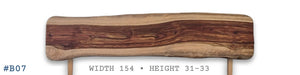 Live Edge Headboard