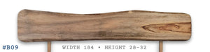 Live Edge Headboard