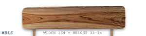 Live Edge Headboard