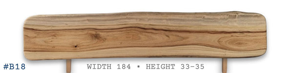 Live Edge Headboard