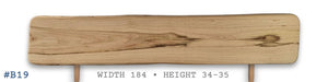 Live Edge Headboard