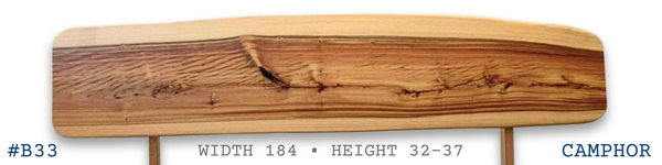 Live Edge Headboard