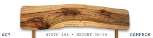 Live Edge Headboard